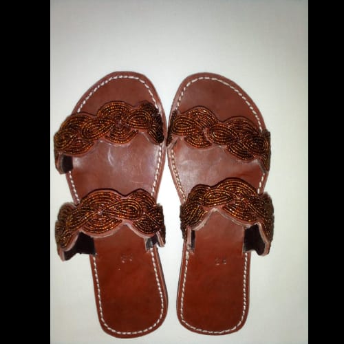 Beaded Sandals