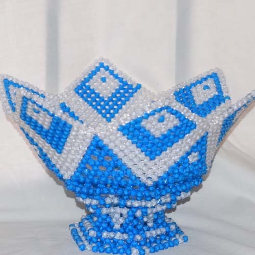 Beaded Fruit Basket